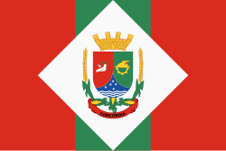 Bandeira Concordia SantaCatarina Brasil